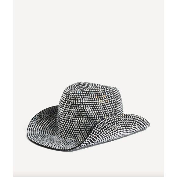 Ruslan Baginskiy Crystal-embellished Cowboy Hat - Picture 2 of 16